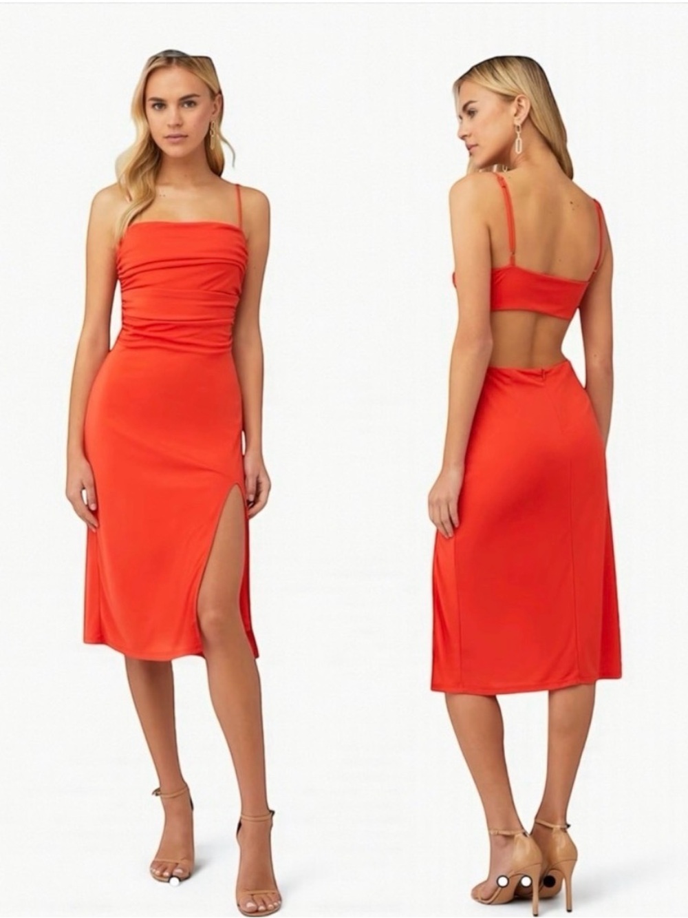ASTR the Label Geller Dress - Hot Red